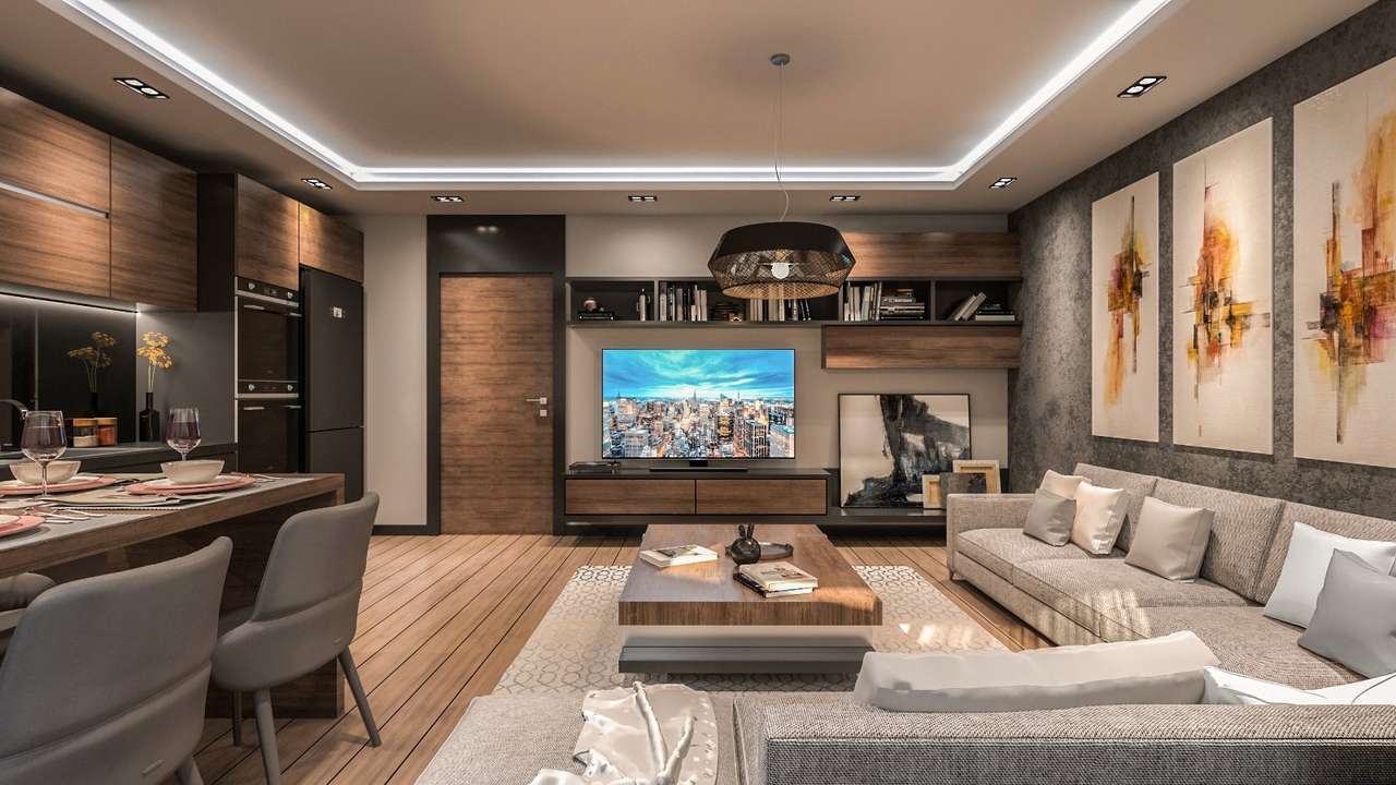 In Kusadasi Central location in the center of the pool with heating system natural gas combi-compatible luxury project