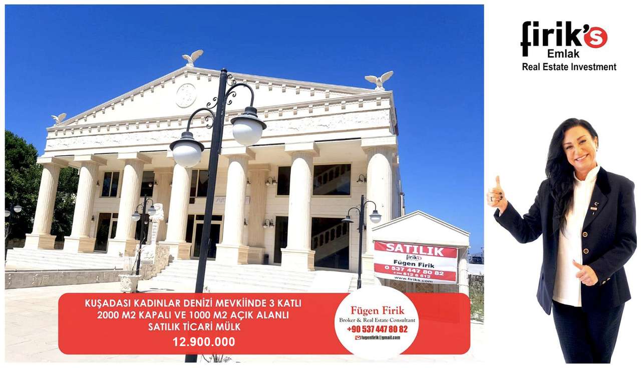 3-story commercial property in the center of Kusadasi