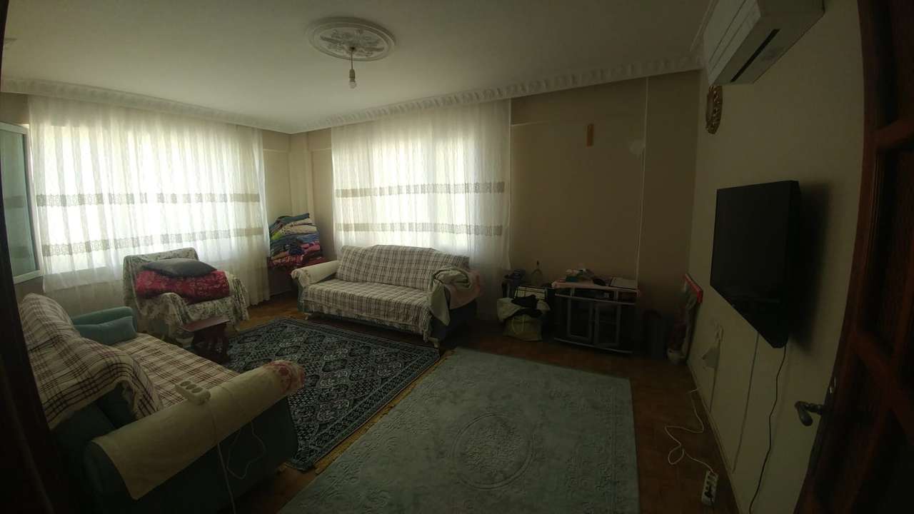 Kusadasi Turkmen Neighborhood Egemed Subluely Sale 3 Rooms 1 Salon Tahta Solid Investment